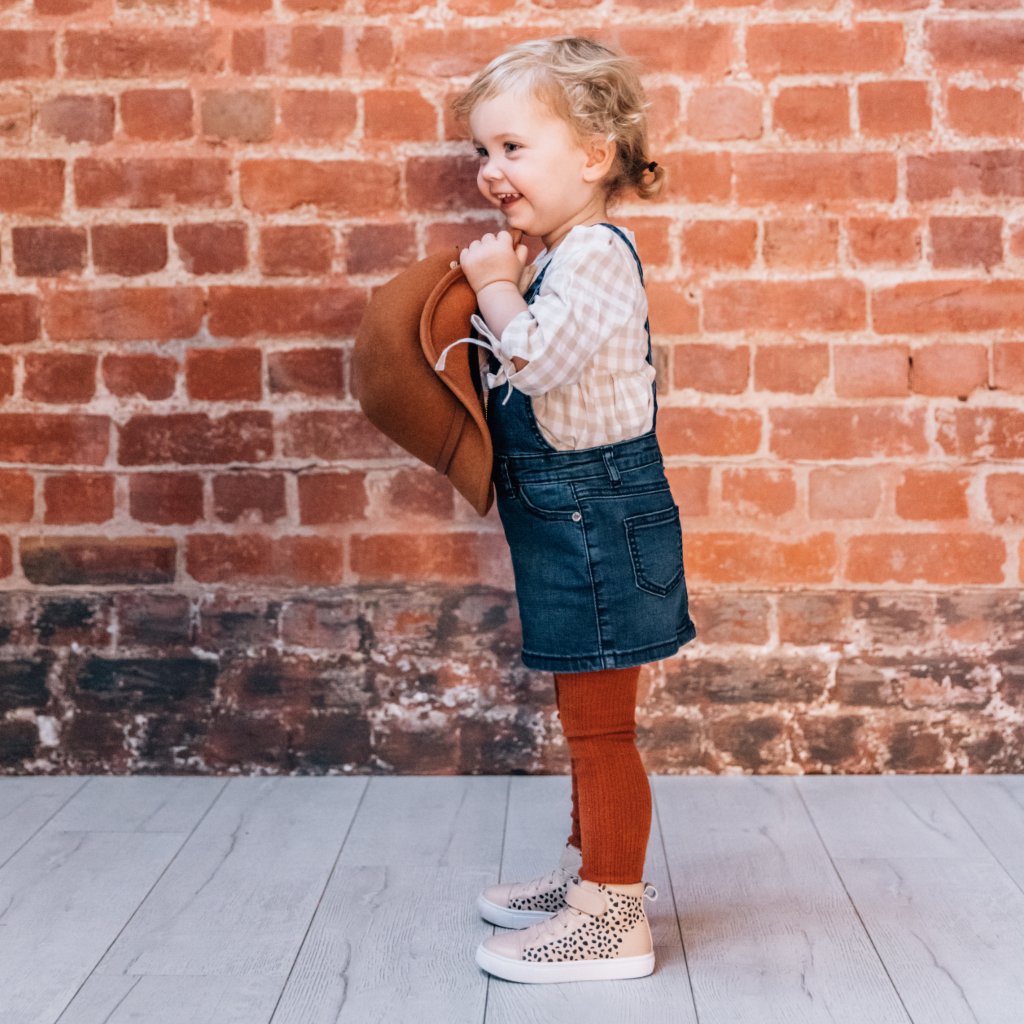 Brooklyn Toddler Boots - Nude