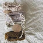 Load image into Gallery viewer, Organic Swaddle Blanket. Powder (pointelle)
