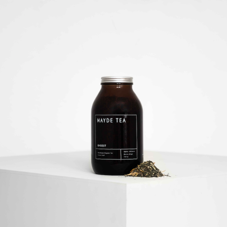 Digest Tea 120 Serve Retail Amber Jar