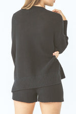 Load image into Gallery viewer, Bly Knit Sweater - Black
