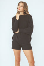 Load image into Gallery viewer, Bly Knit Sweater - Black
