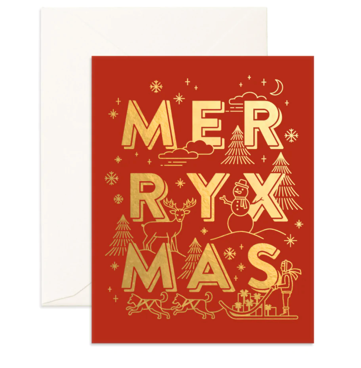 Merry XMAS Greeting Card