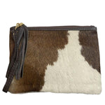 Load image into Gallery viewer, Cowhide Everyday Small Clutch
